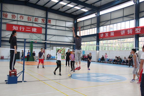 公司第一届气排球比赛圆满结束