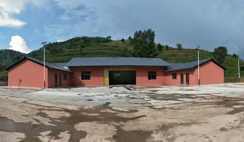 小岭子村写信感谢建设产业化分公司