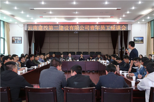 逐梦新时代  奋斗共成长—公司召开青年员工座谈会