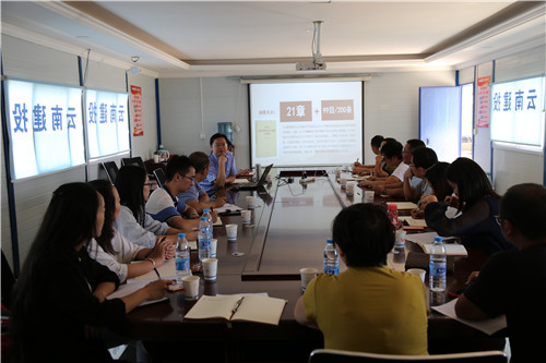 “不忘初心、牢记使命”主题教育—公司领导到二直贵金属产业园项目讲党课