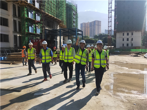 万向遵调研巧家北门项目