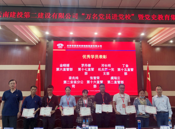 【公司要闻】公司党委“万名党员进党校”暨党史教育集中培训班圆满结束