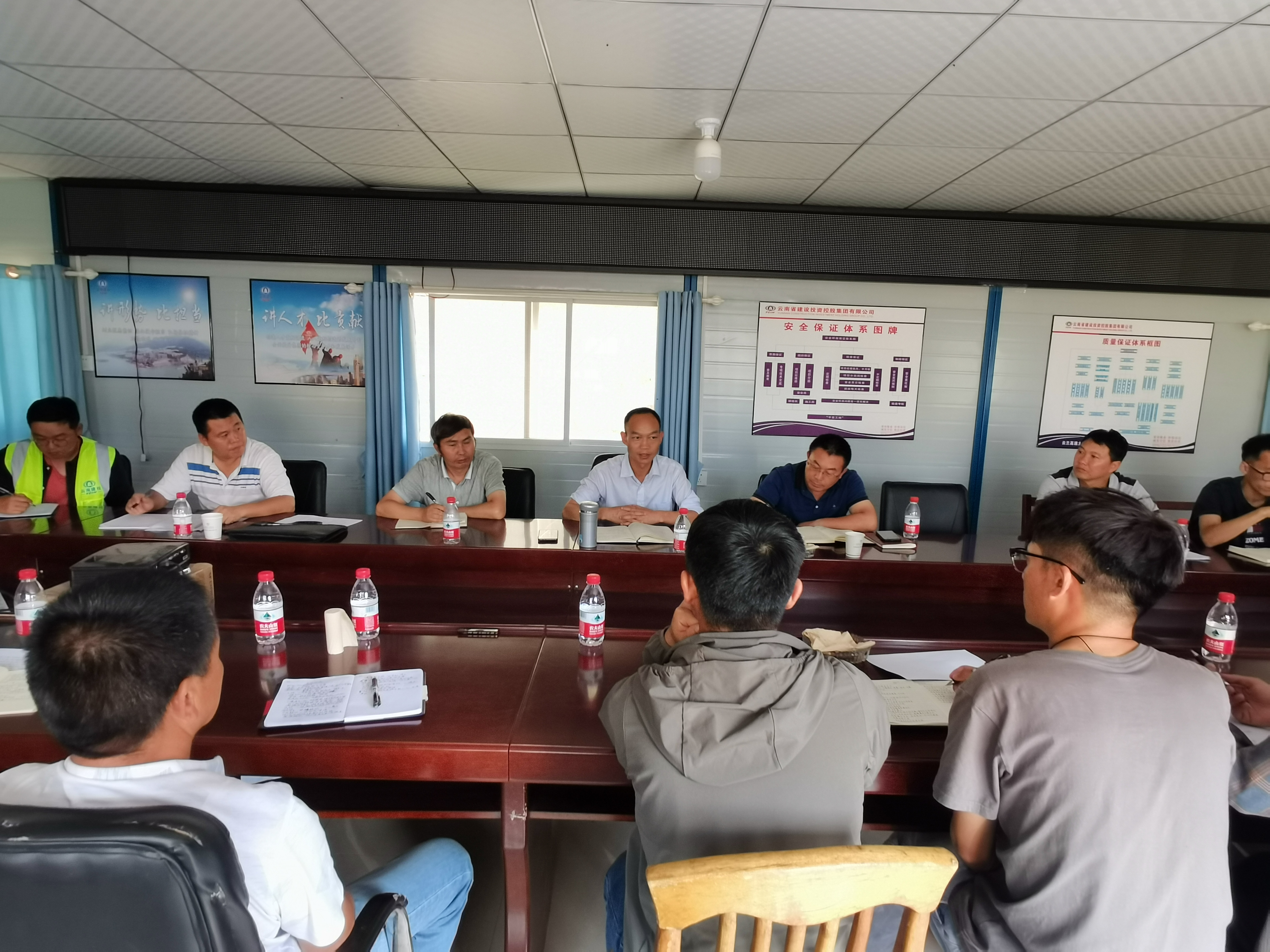 【我为群众办实事】董学友一行到云兰高速土建十七分部进行综合大检查