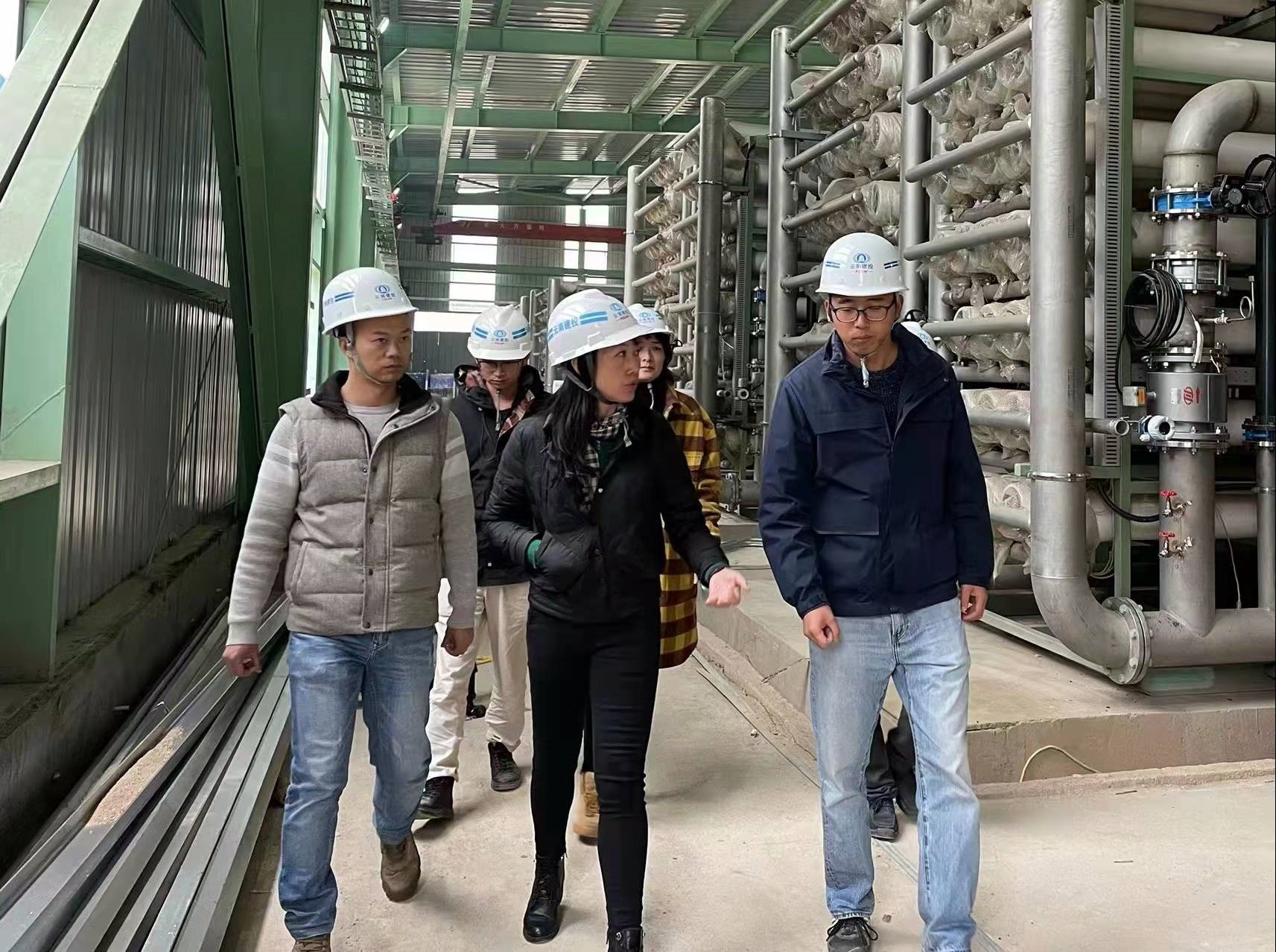 【我为群众办实事】公司领导到安宁昆钢项目调研指导工作 