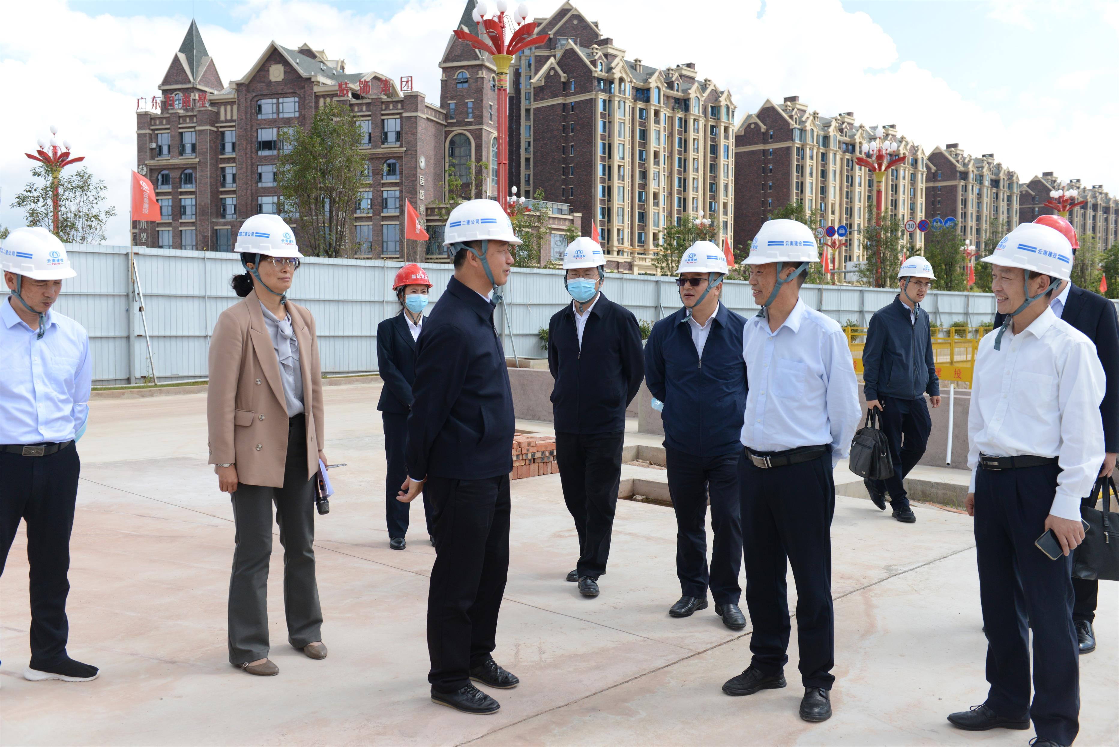 【调研检查】楚雄州委书记刘勇调研楚雄新航鸿雅项目