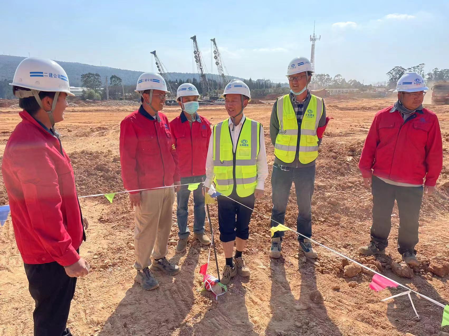 【公司要闻】董学友到云铜锌业搬迁项目调研