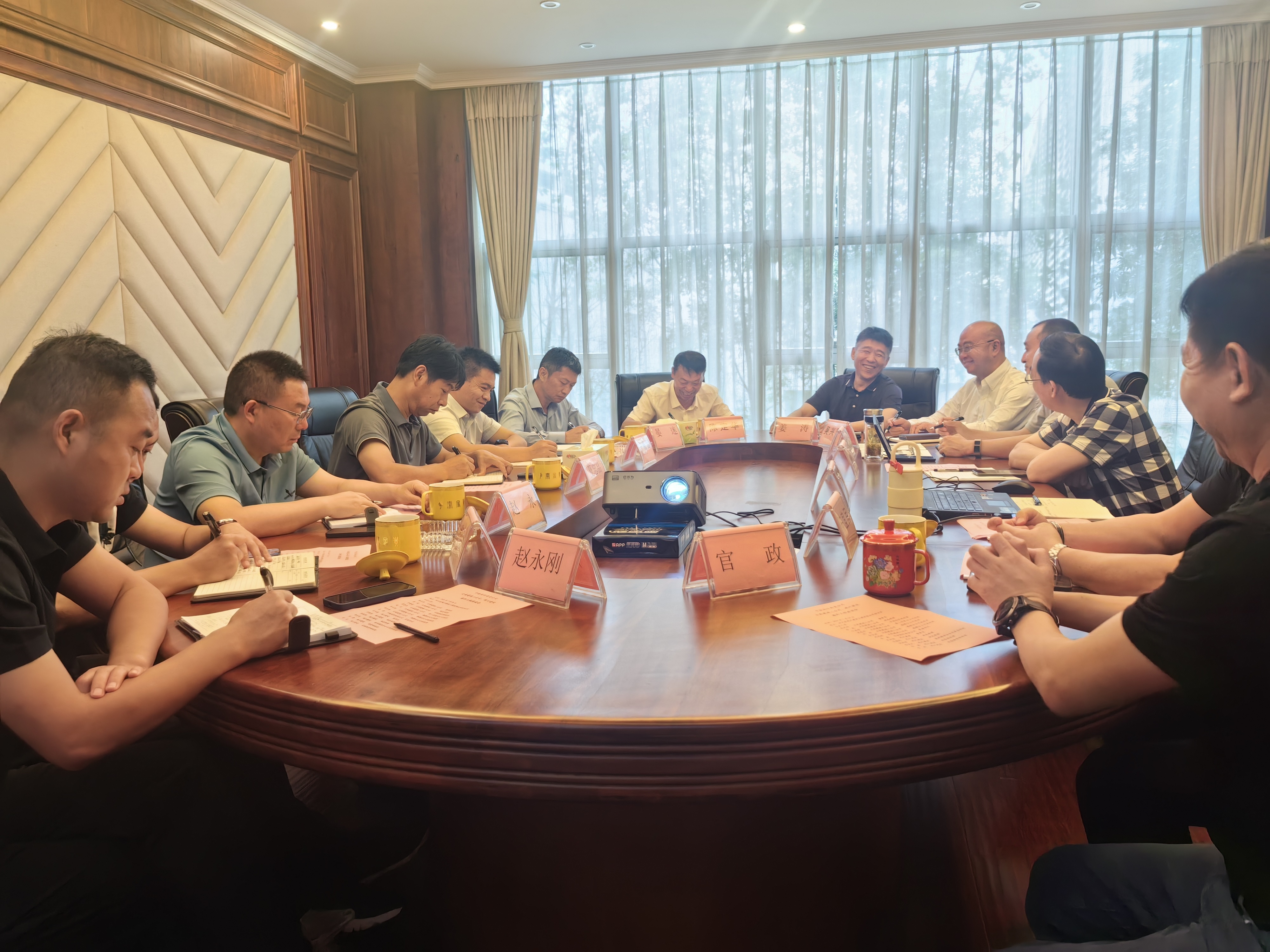 【公司要闻】公司与中铁国际南美公司、四川鸿川建设公司交流座谈