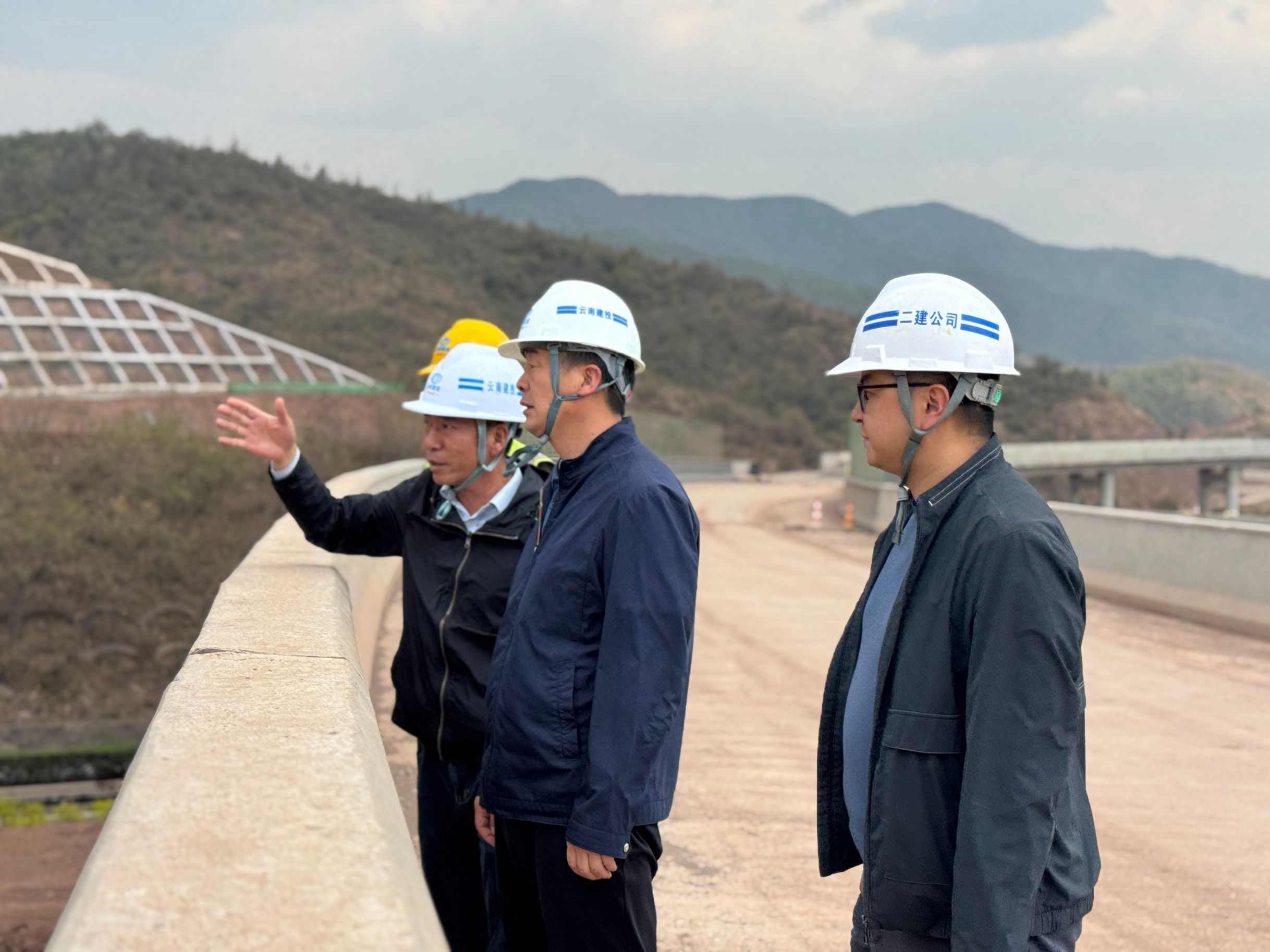 【公司要闻】孙道光到公司楚雄片区项目调研